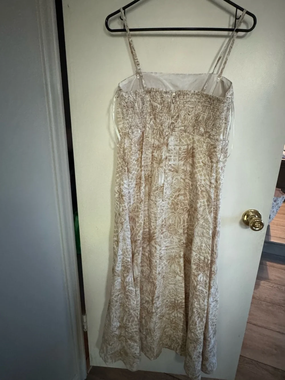 Lilly Pulitzer Jorgian Linen Printed Midi Slip Dress - Picture 2 of 9